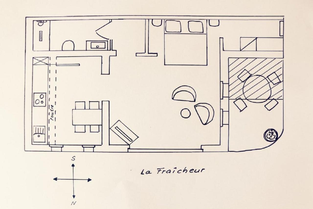 La Villa Du Petit Bois Les Lavandes Faucon  Extérieur photo